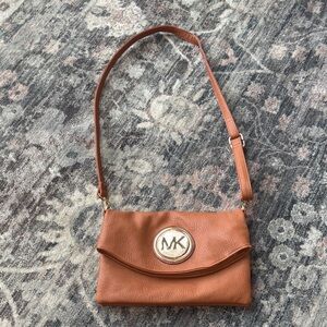 Brown Leather Shoulder Bag